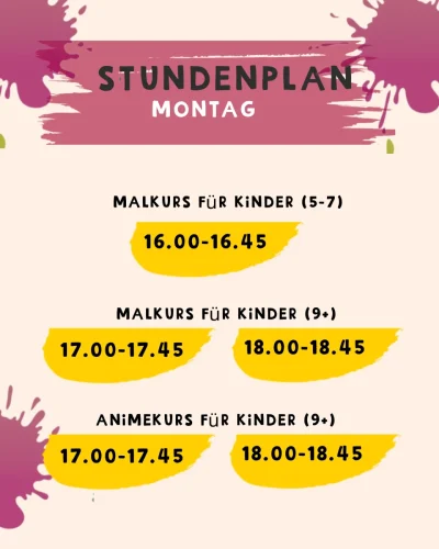 Montag: Malkurs für kinder in Bremen