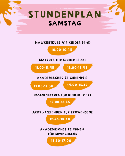 Samstag: Akademisches zeihen, acryl zeichnen für erwachsene,