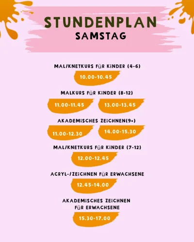 Samstag: Akademisches zeihen, acryl zeichnen für erwachsene,